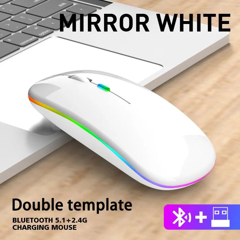 Dual-Mode Wireless RGB Mouse