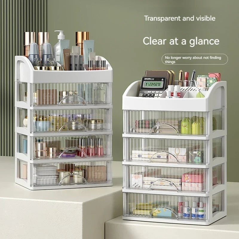 Luxury Dust-Proof Makeup Organizer