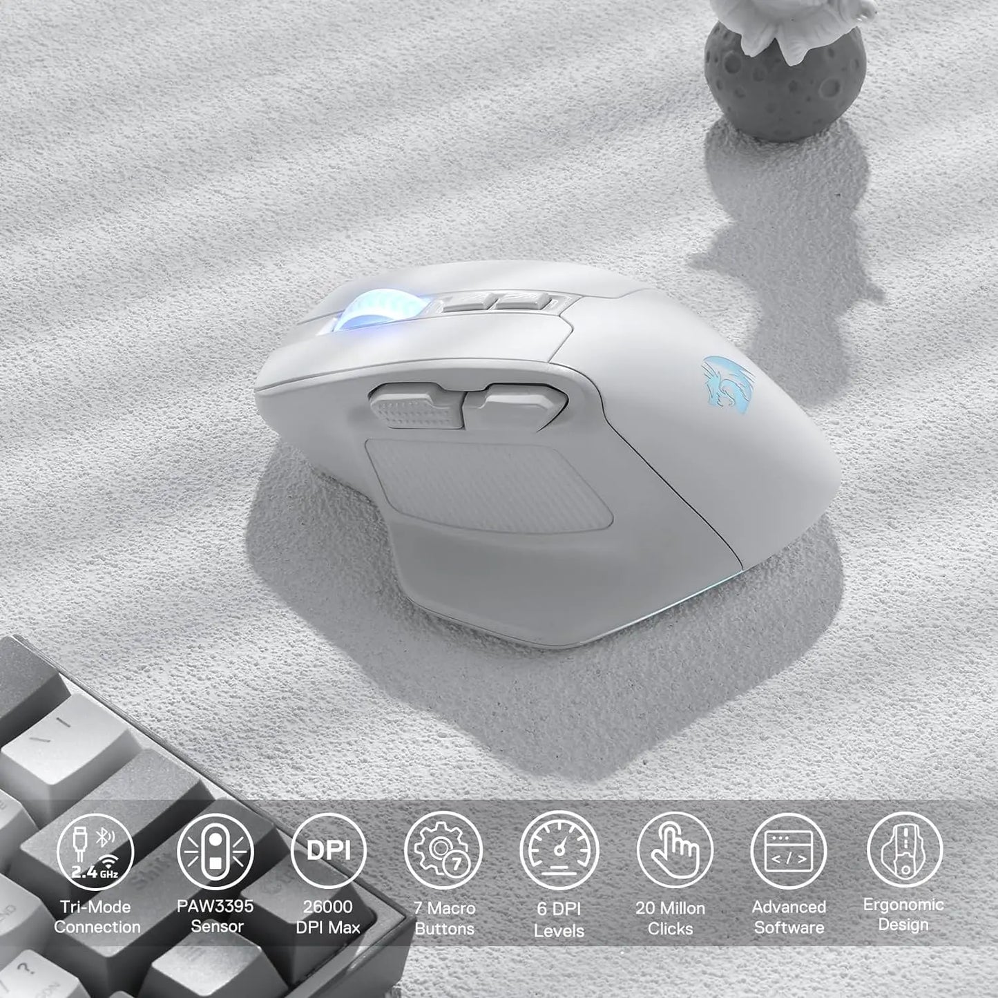 Redragon M806 Wireless Gaming Mouse