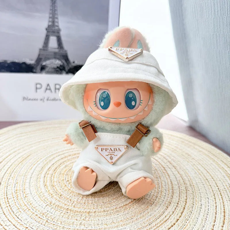 MINISO Labubu Corduroy Doll Outfit Set