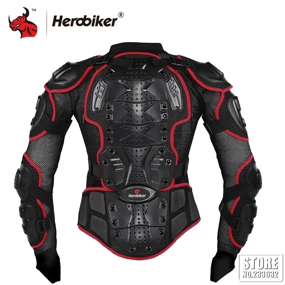 5XL Men's Motorcycle Armor Jacket