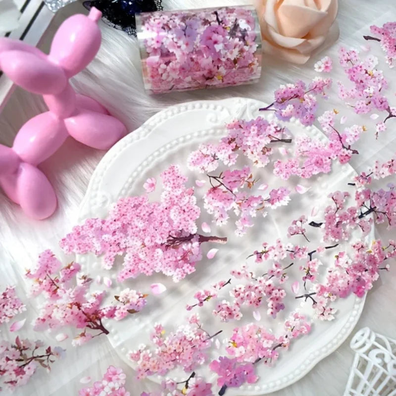 Sakura Pink Flower Decorative Tape