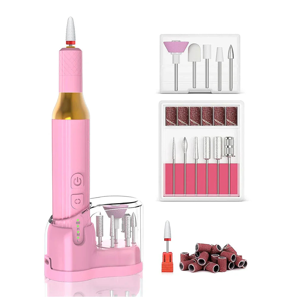 Cordless Electric Nail Drill Machine