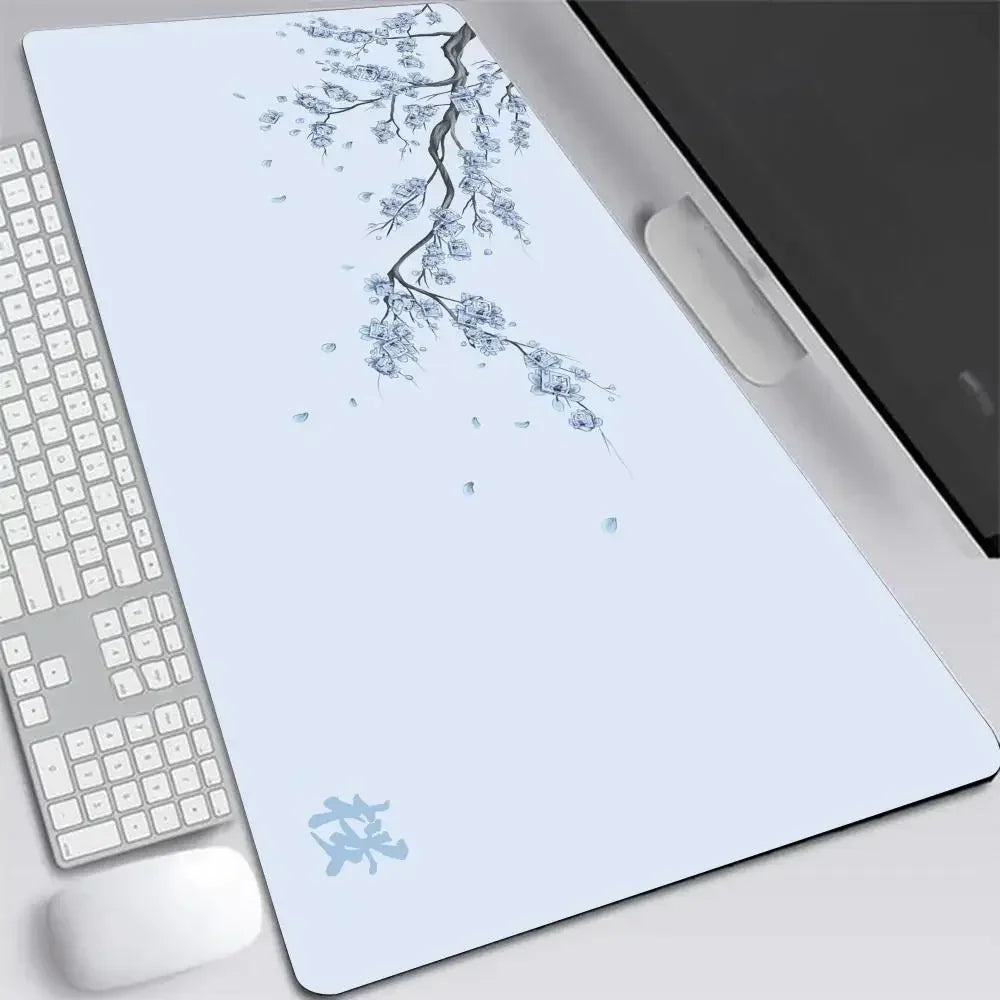 XGZ Sakura Gray Gaming Mouse Pad