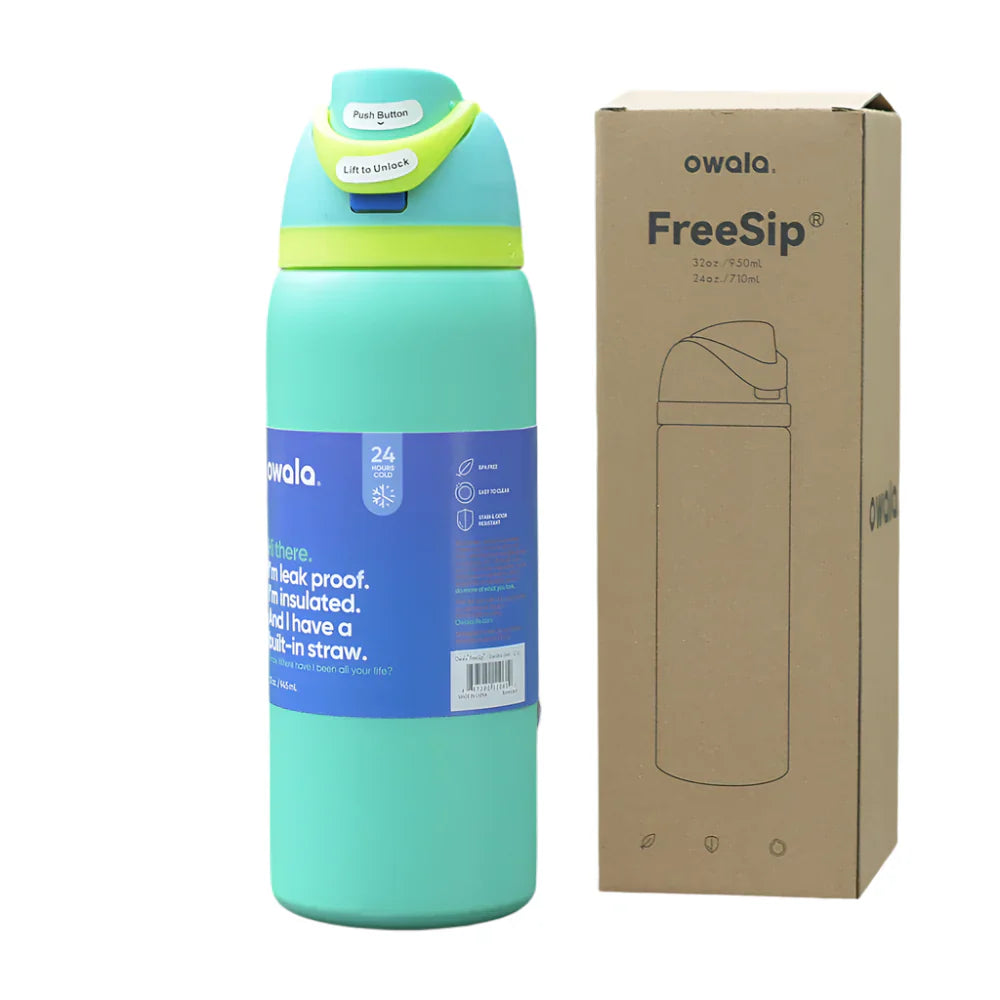 Owala Insulated Stainless Steel Free Sip Water Bottle - Good Luck