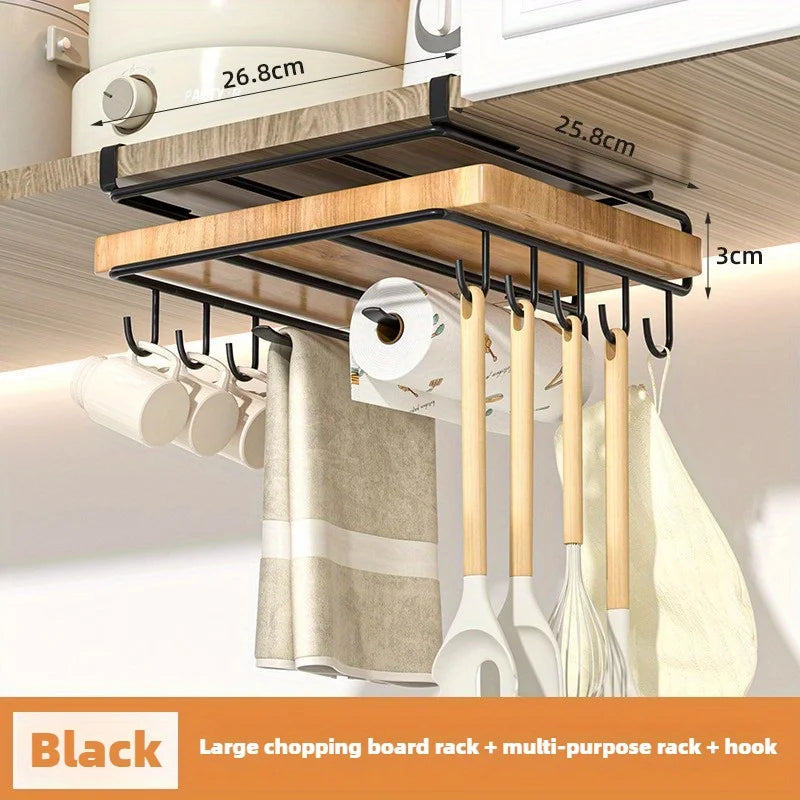 Under-Cabinet Hanging Storage Rack