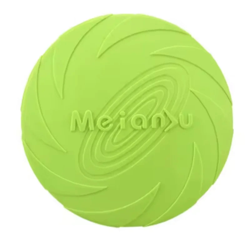 Silicone Dog Flying Disk Toy