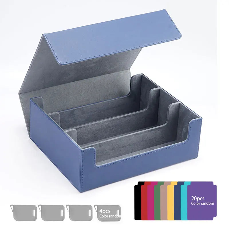 Leather Trading Card Storage Box