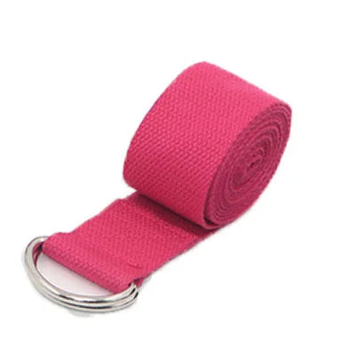 Adjustable Cotton Yoga Strap