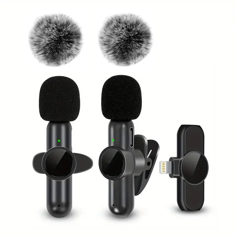 SWZYOR Wireless Lavalier Microphone for Phone
