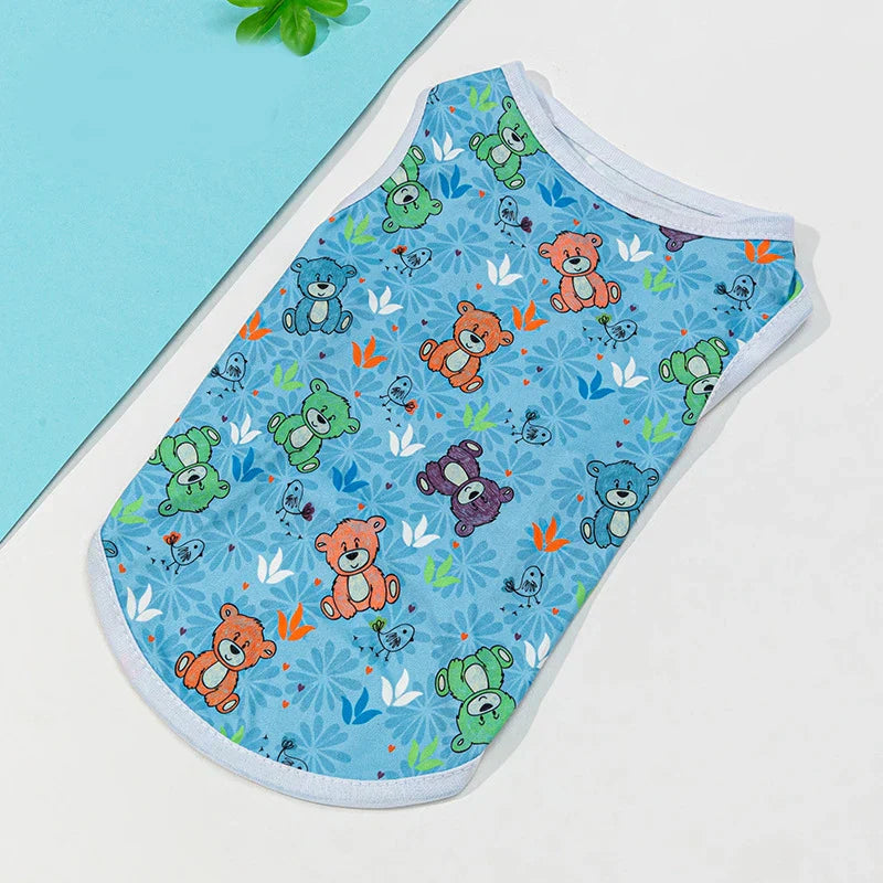 Cute Cat Clothes Yorkshire T-shirt