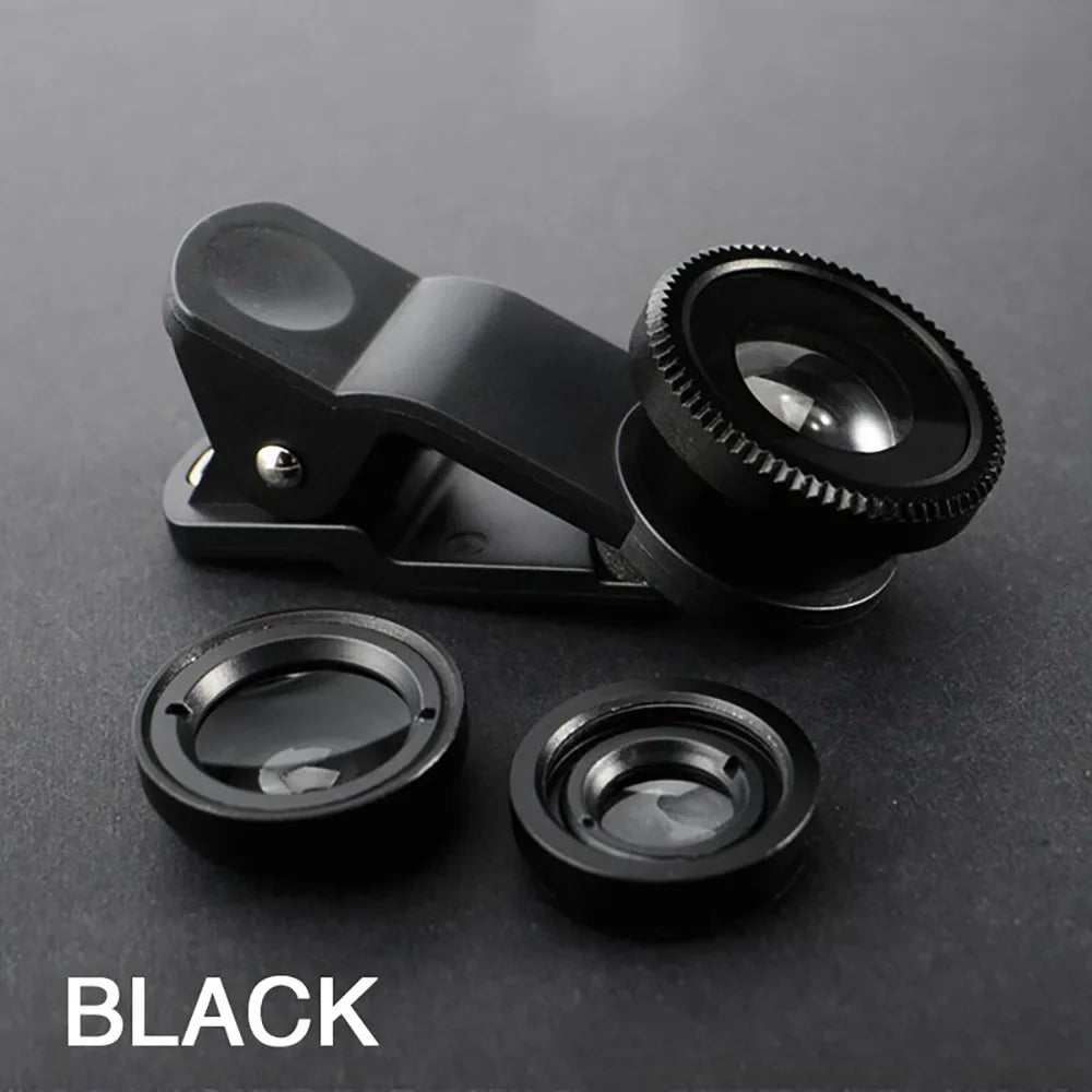 3-in-1 Fisheye Phone Lens