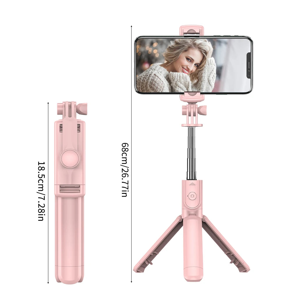 Wireless Selfie Stick Tripod Stand