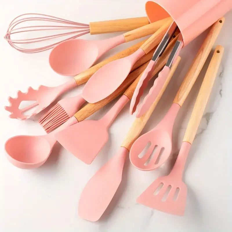 12pcs Silicone Kitchen Utensil Set