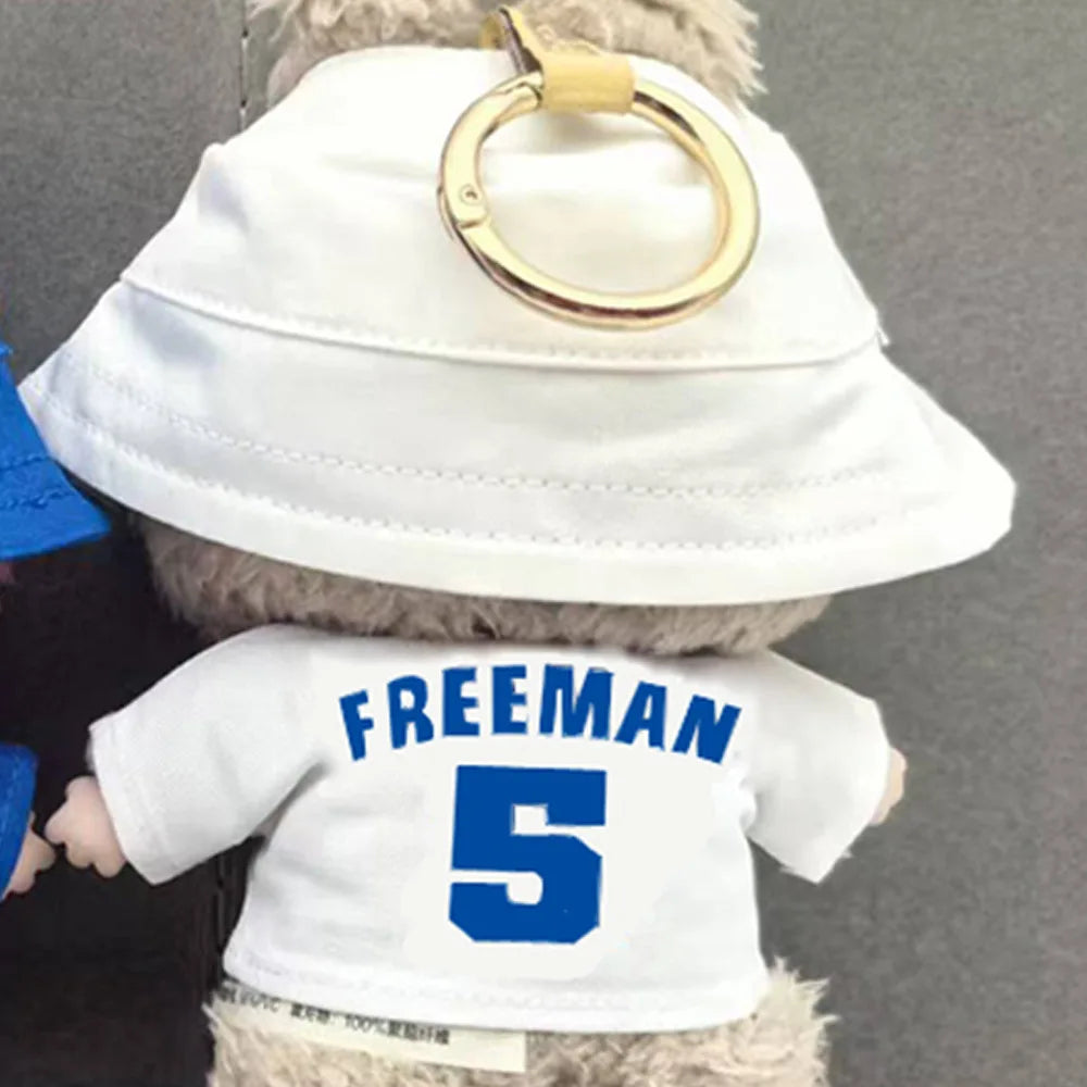 Bandai Labubu Number 17 Baseball Outfit