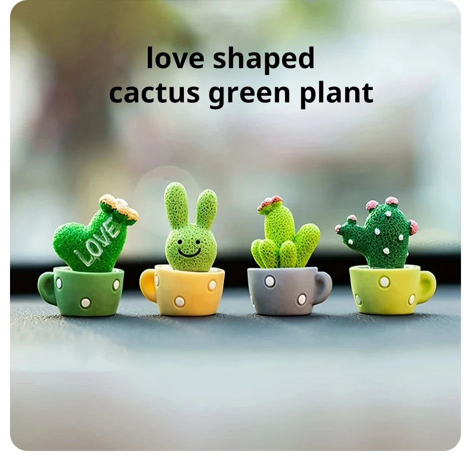Mini Artificial Succulent Plants Set