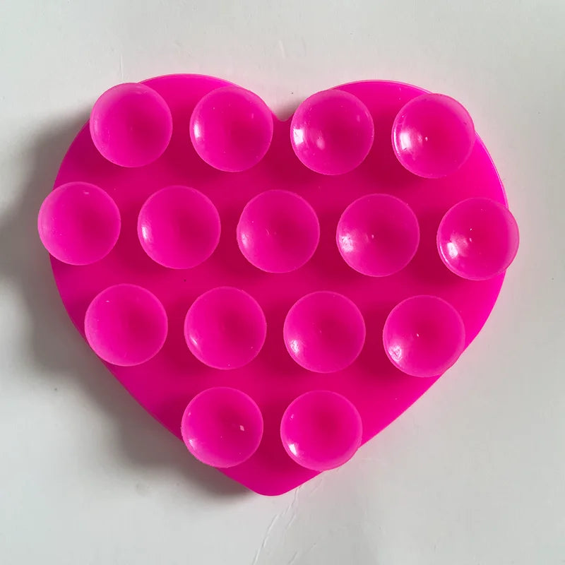 TUNEDEE Heart Shaped Phone Suction Holder