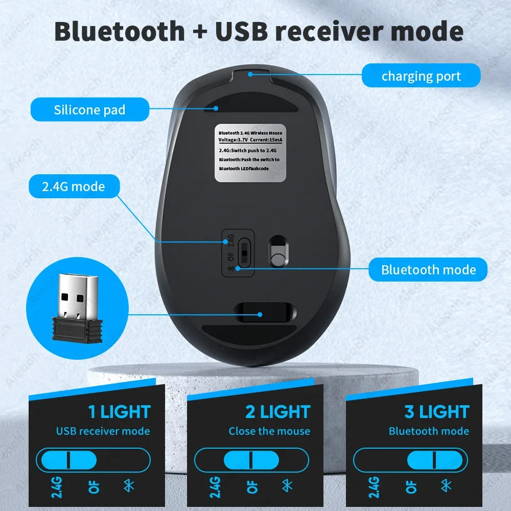 Aieach Rechargeable Wireless Mouse