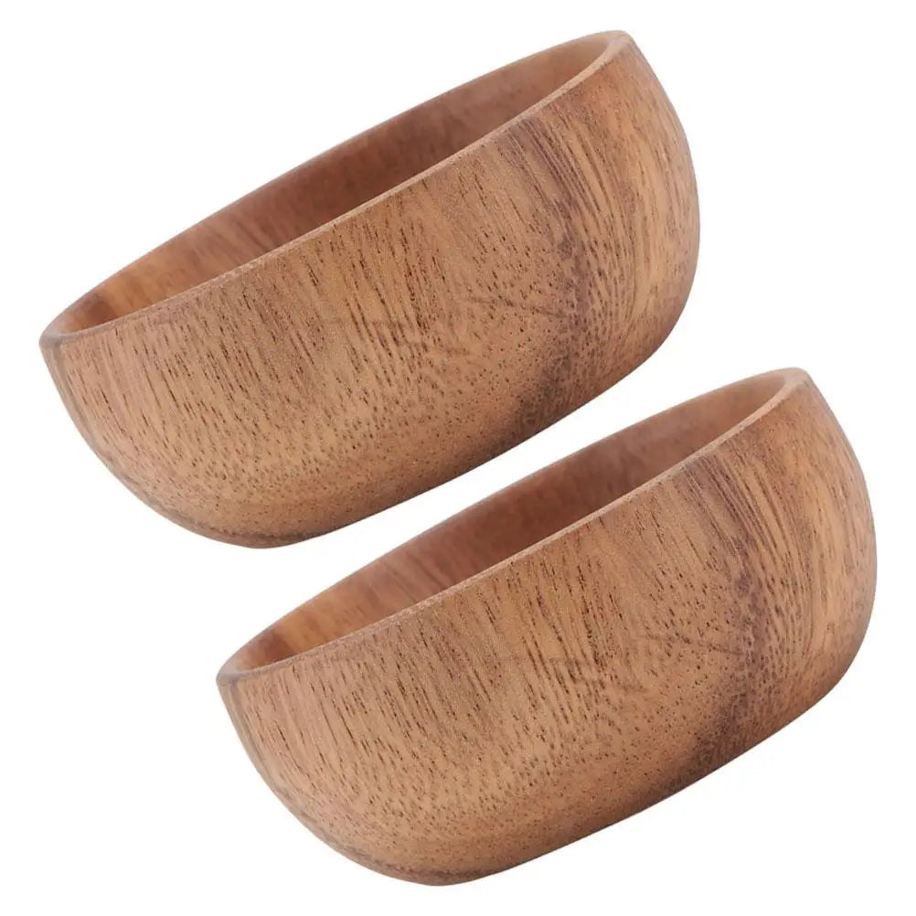 Wooden Lunch and Salad Plates