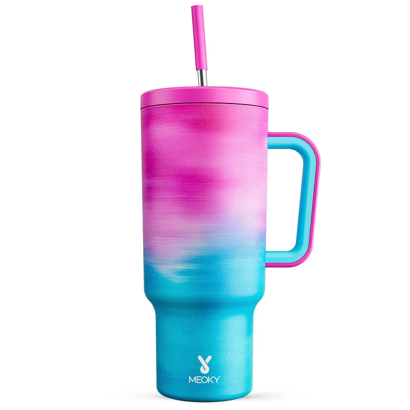 Meoky 40oz Tumbler With Straw