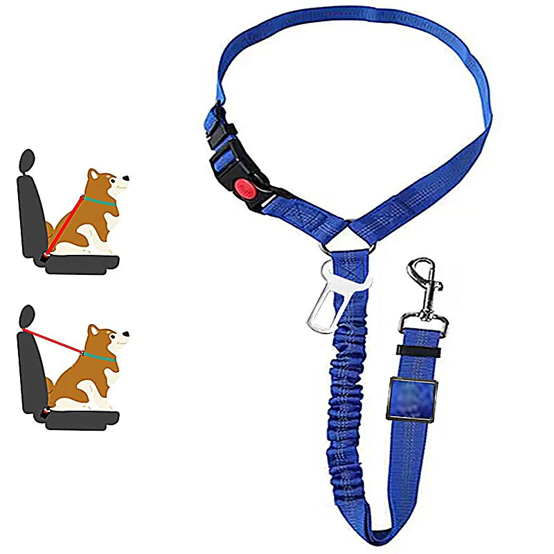 HOBBAGGO 2-in-1 Dog Harness Seatbelt
