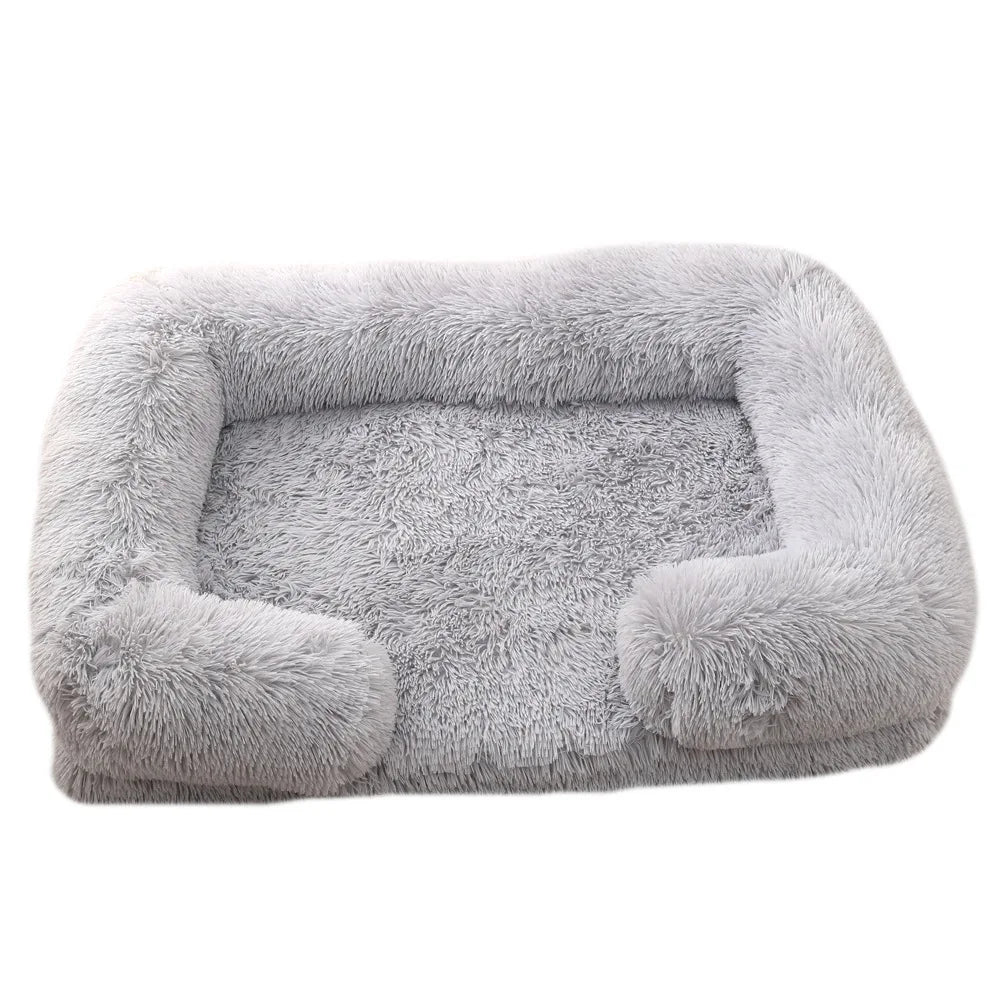Half Surround Soft Pet Bed