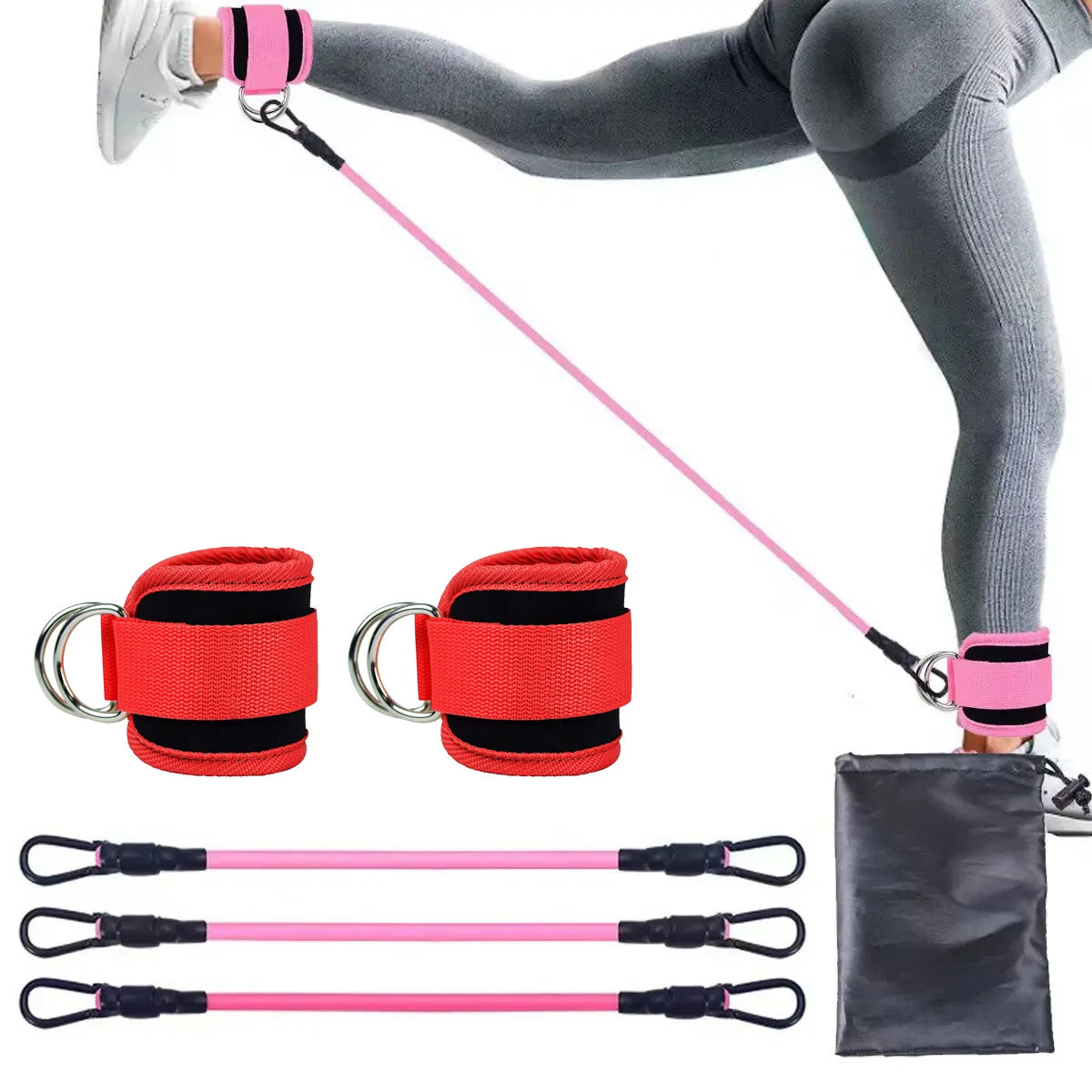 TPE Resistance Bands Fitness Set