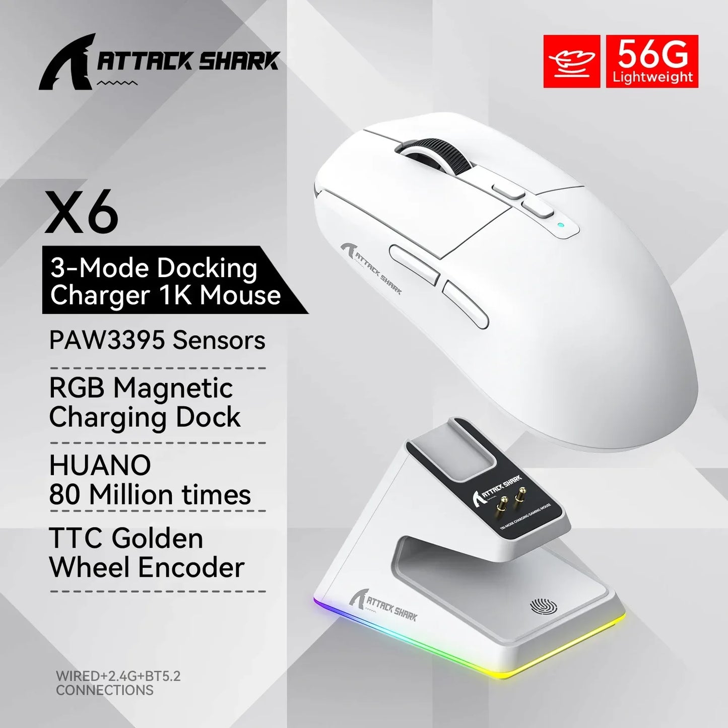 Attack Shark X6 Gaming Mouse