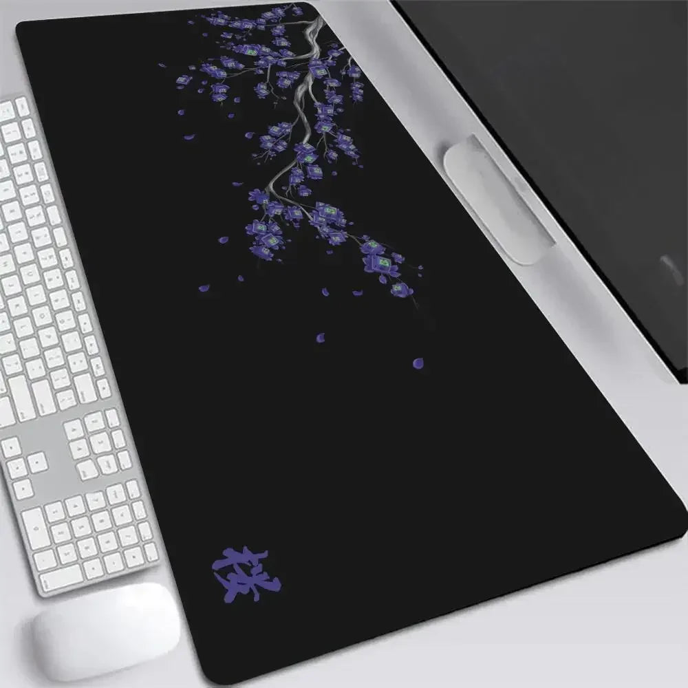 XGZ Sakura Gray Gaming Mouse Pad