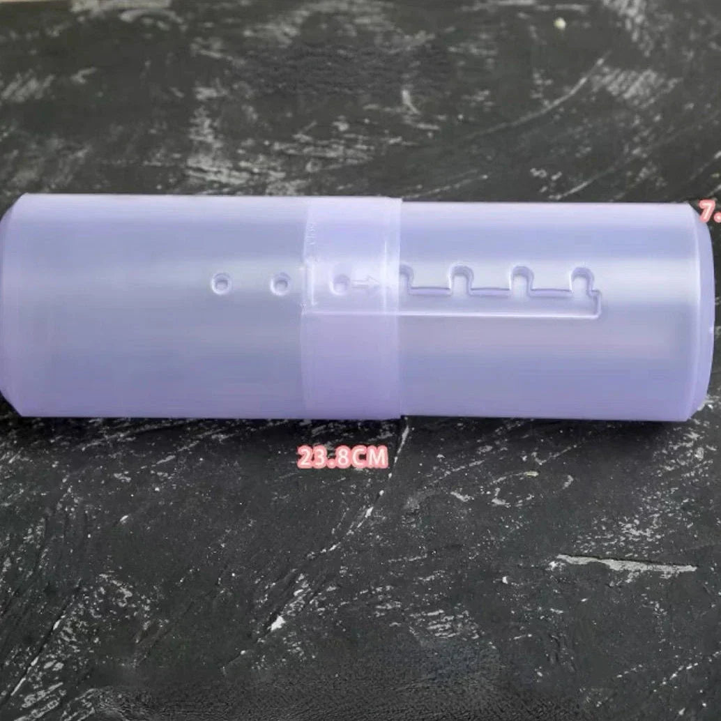 Adjustable Transparent Makeup Brush Holder