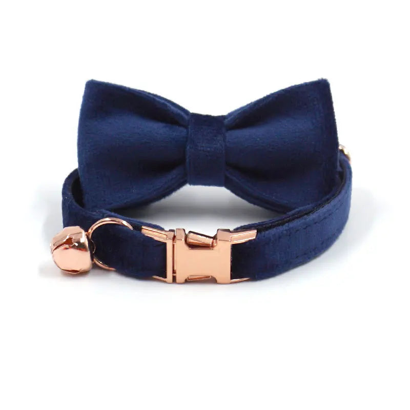 Personalized Velvet Cat Collar