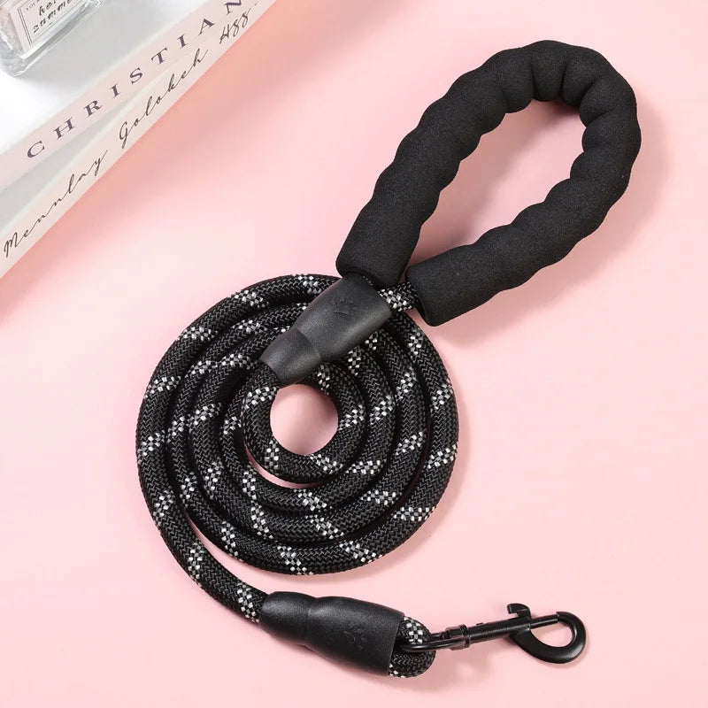 Reflective Dog Leash with Handle