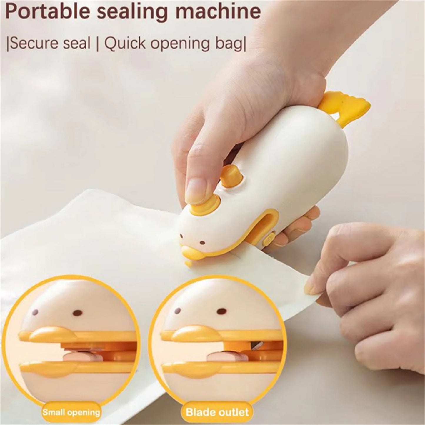 Cute Duck Vacuum Bag Sealer