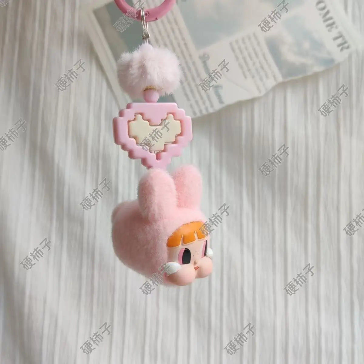 Kawaii Labubu CryBaby Keychain Pendant