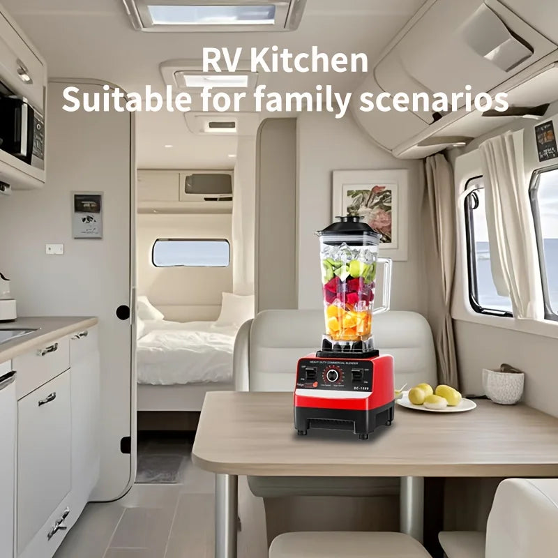 Red RV Multifunctional Blender