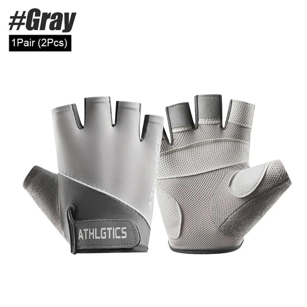 Breathable Fingerless Gym Gloves