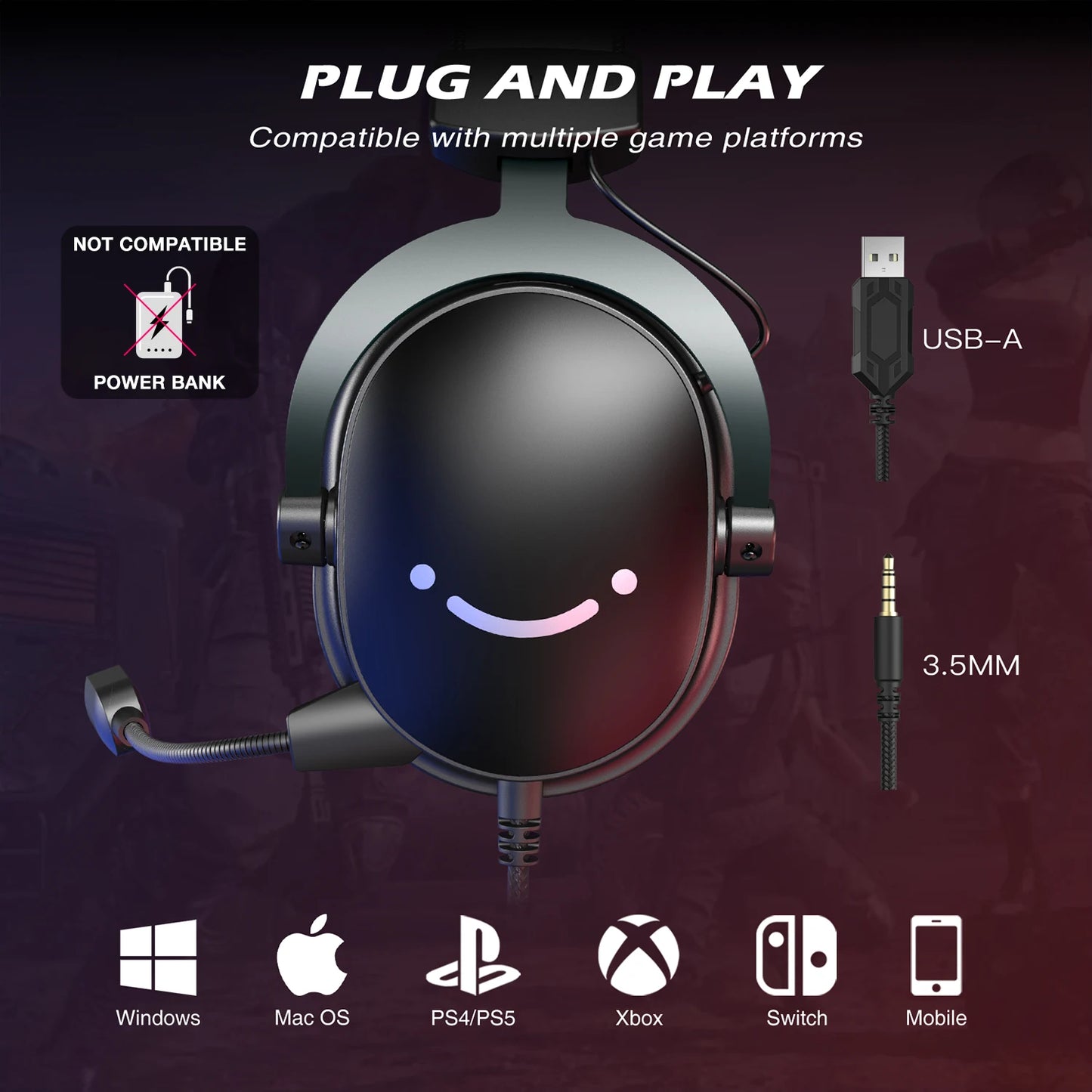 FIFINE H9 Gaming Headset