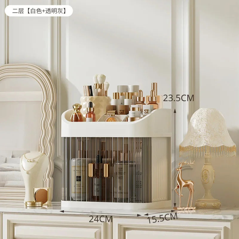 Luxury Dust-Proof Makeup Organizer