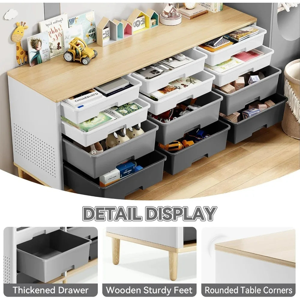 12-Drawer Storage Cabinet