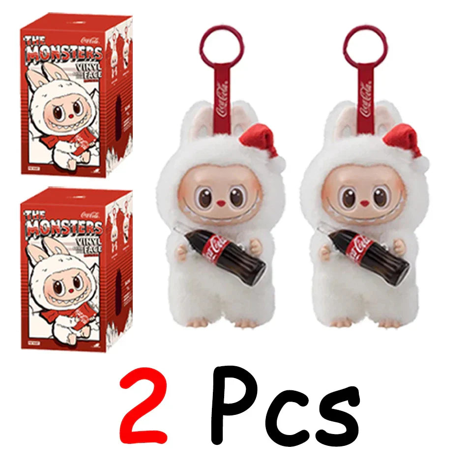 Pop Mart Labubu Monsters Batimento Cardíaco Macaron Pendant