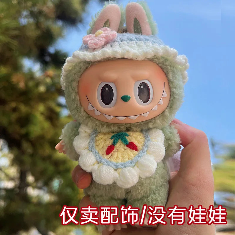 Labubu Bib & Hairband Outfit Set