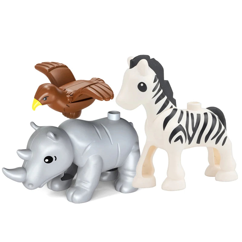 Zoo Dinosaur Building Blocks