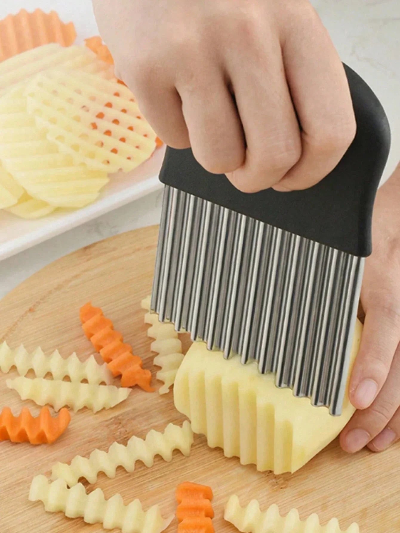 Stainless Steel Crinkle Cutter