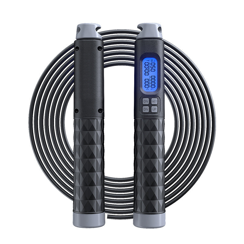 Smart Cordless Skipping Rope, Fitness Skipping Rope, Jump Rope with Tracker