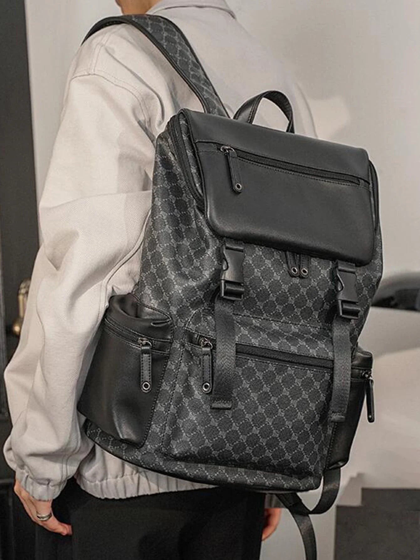 PU Travel Commuter Backpack