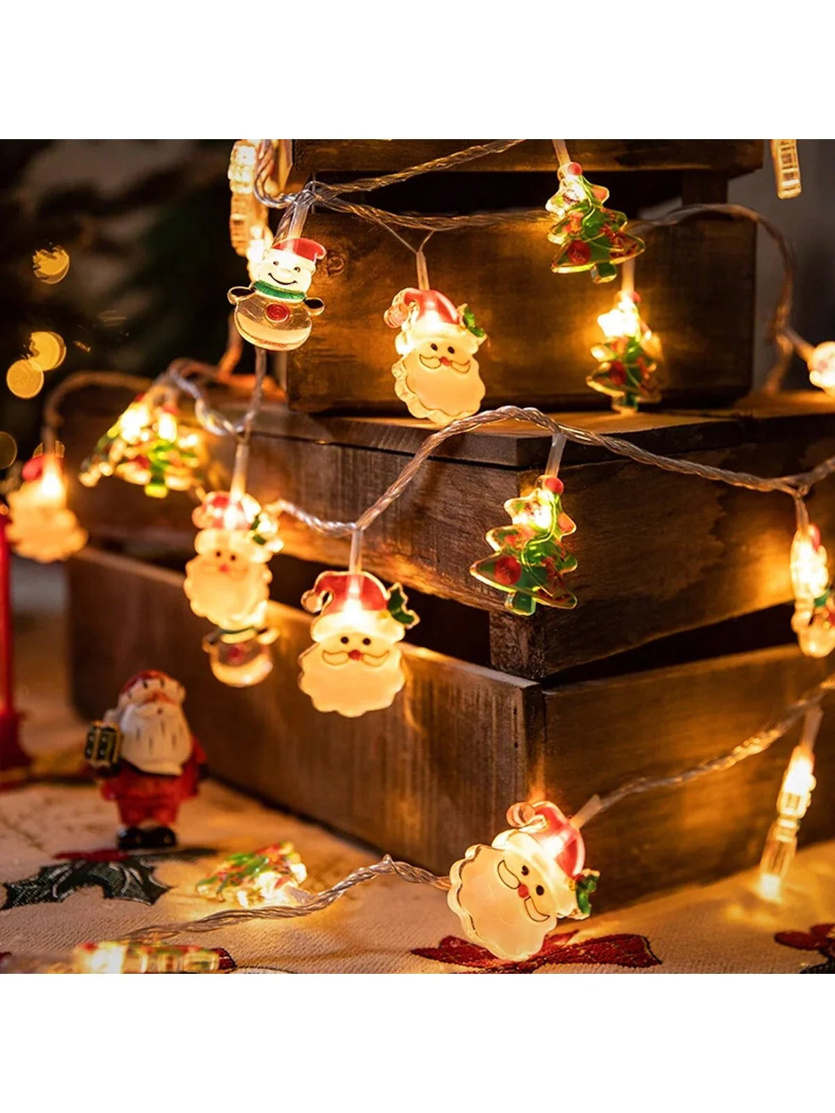 Christmas Character String Lights