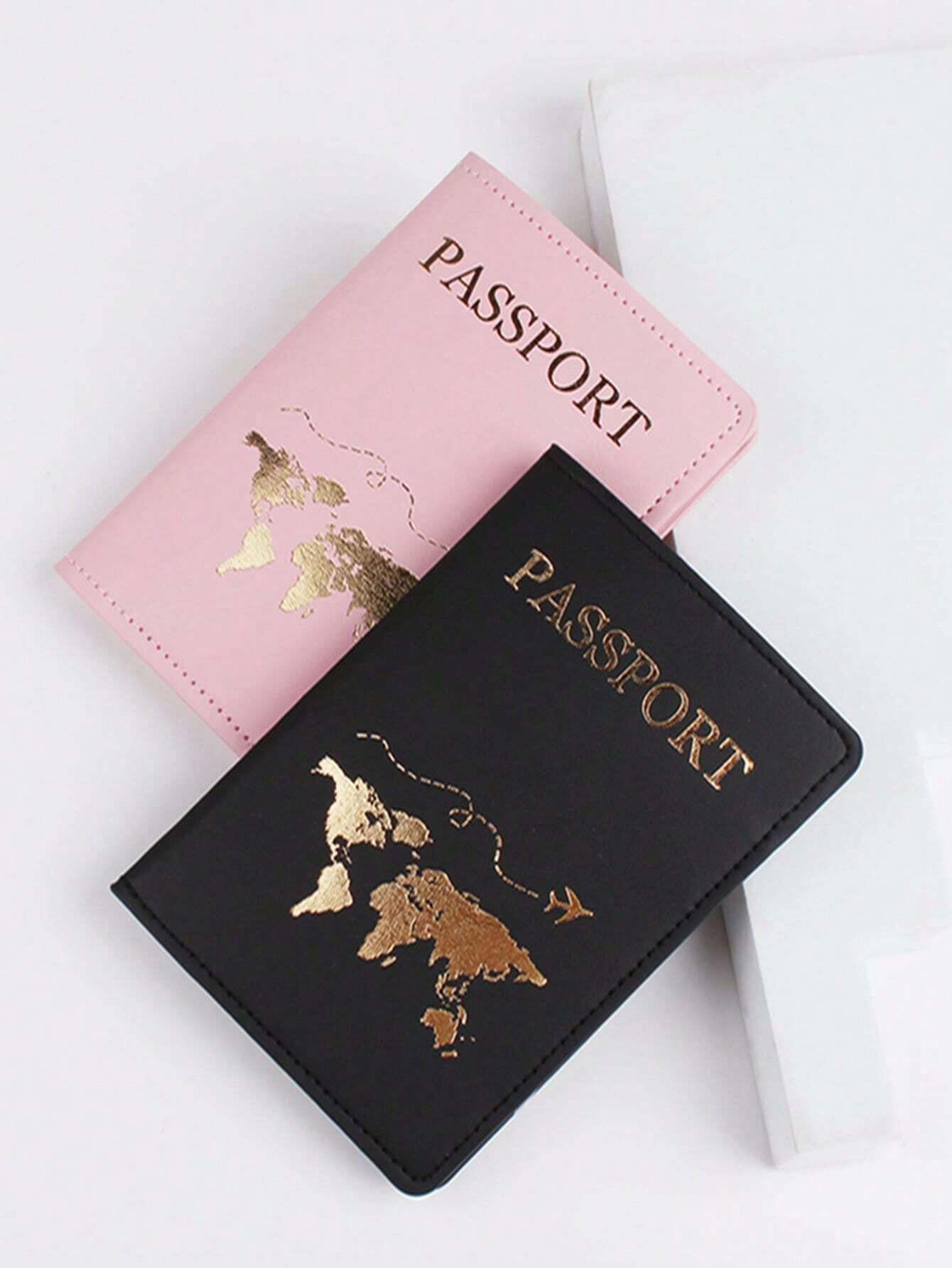 Couple Travel Passport Holder