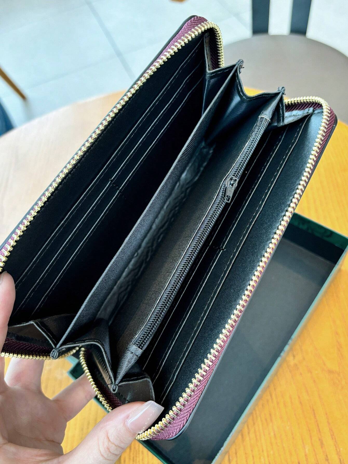 Vintage Floral Leather Wallet