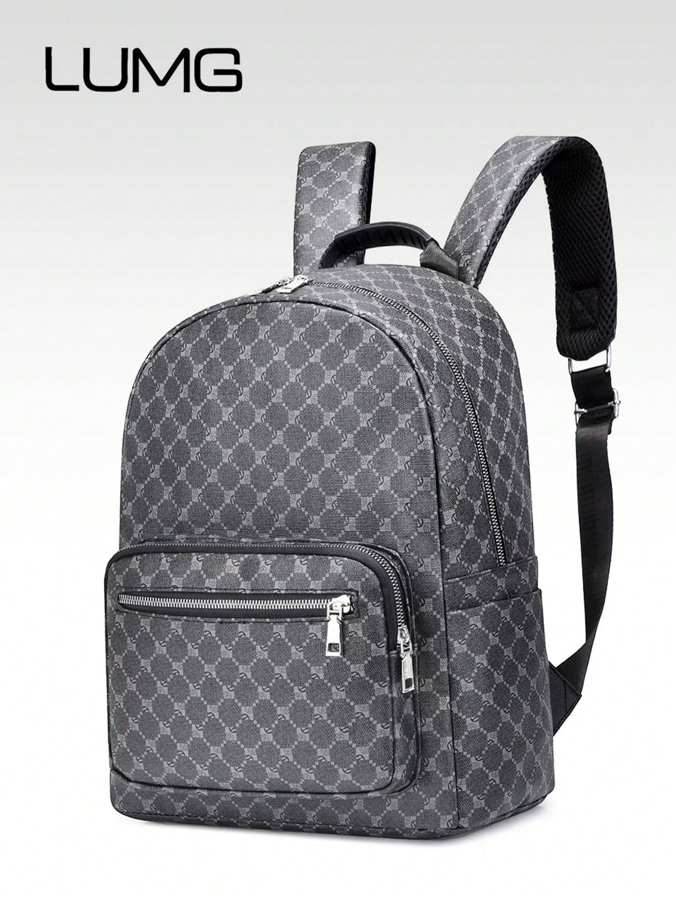 Men's Geometric Laptop Backpack