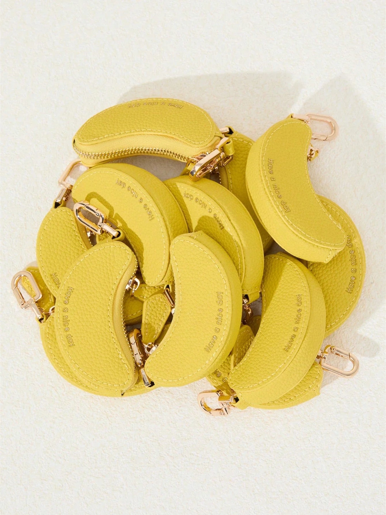 Yellow Banana Mini Coin Purse